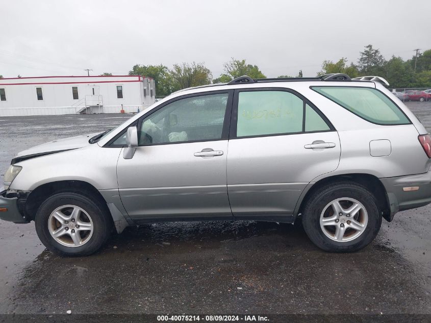 1999 Lexus Rx 300 VIN: JT6HF10U0X0008658 Lot: 40075214