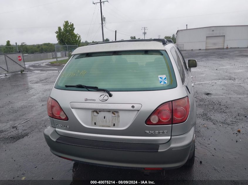 1999 Lexus Rx 300 VIN: JT6HF10U0X0008658 Lot: 40075214