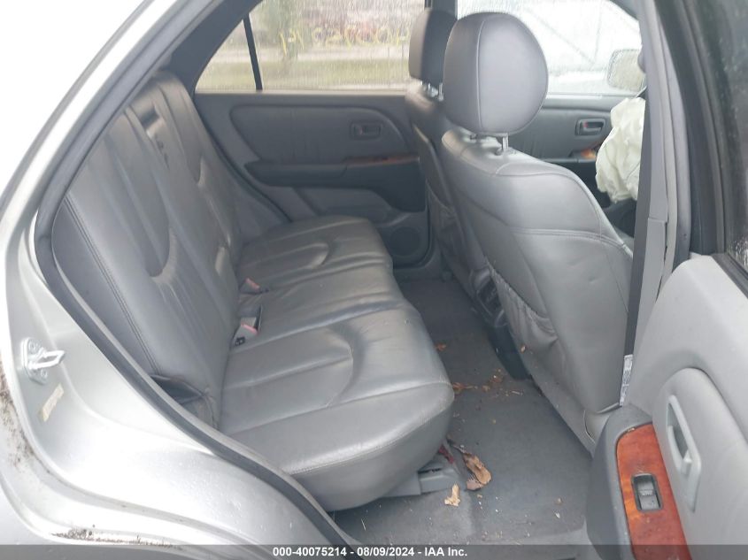 1999 Lexus Rx 300 VIN: JT6HF10U0X0008658 Lot: 40075214