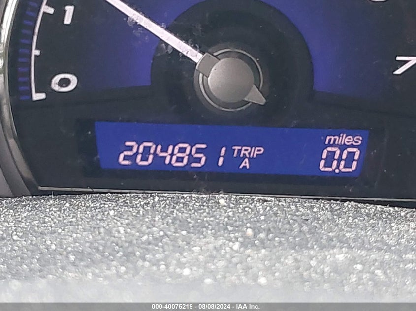 2009 Honda Civic Hybrid VIN: JHMFA36209S012778 Lot: 40075219