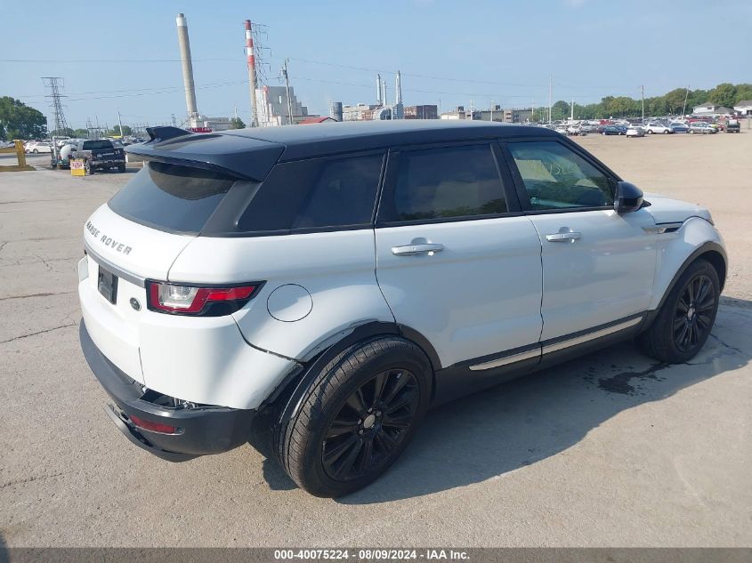 2016 Land Rover Range Rover Evoque Hse VIN: SALVR2BG8GH149004 Lot: 40075224