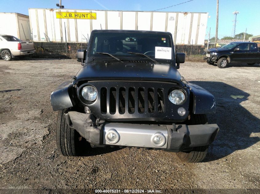 2014 Jeep Wrangler Unlimited Sahara VIN: 1C4HJWEG7EL164506 Lot: 40075231