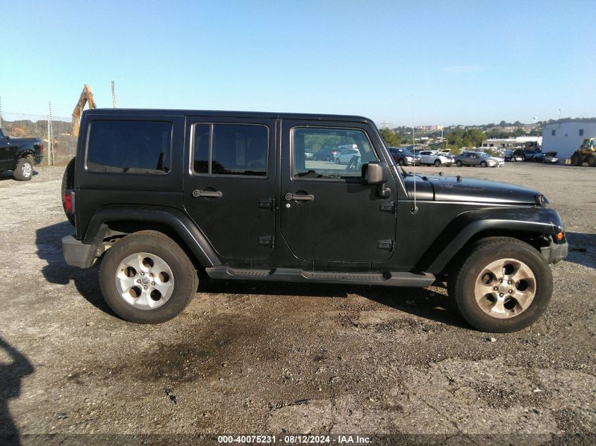 2014 Jeep Wrangler Unlimited Sahara VIN: 1C4HJWEG7EL164506 Lot: 40075231