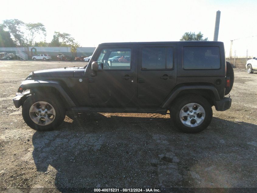2014 Jeep Wrangler Unlimited Sahara VIN: 1C4HJWEG7EL164506 Lot: 40075231