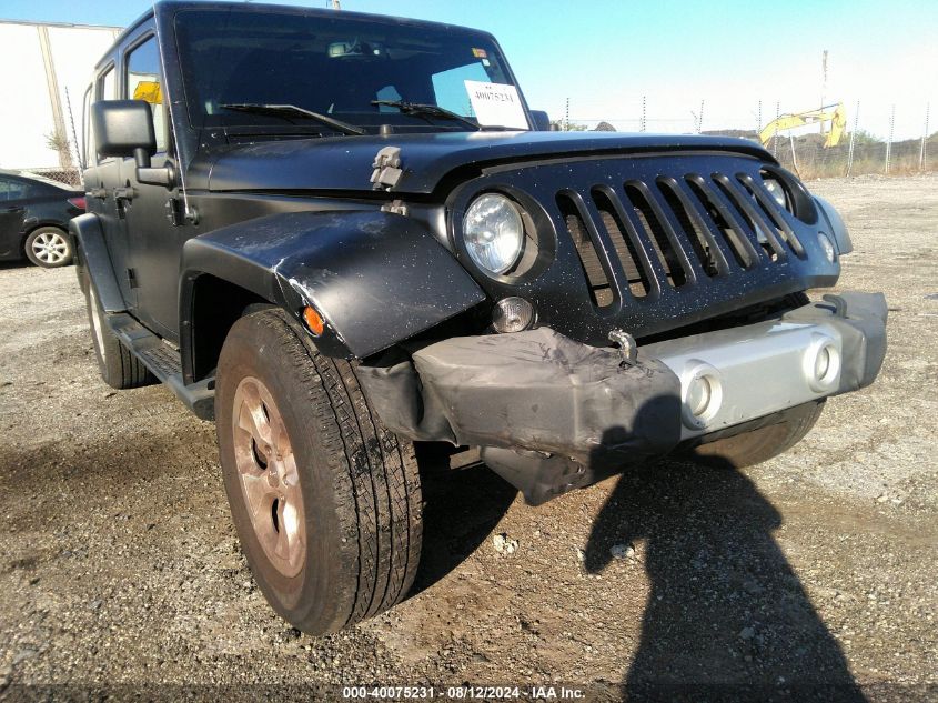 2014 Jeep Wrangler Unlimited Sahara VIN: 1C4HJWEG7EL164506 Lot: 40075231