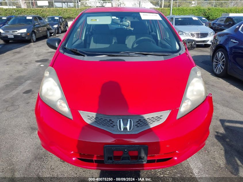 2010 Honda Fit VIN: JHMGE8H28AC037848 Lot: 40075250