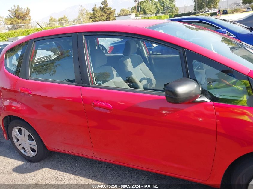 2010 Honda Fit VIN: JHMGE8H28AC037848 Lot: 40075250