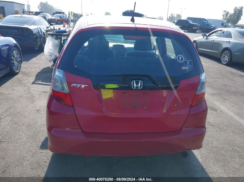 2010 Honda Fit VIN: JHMGE8H28AC037848 Lot: 40075250