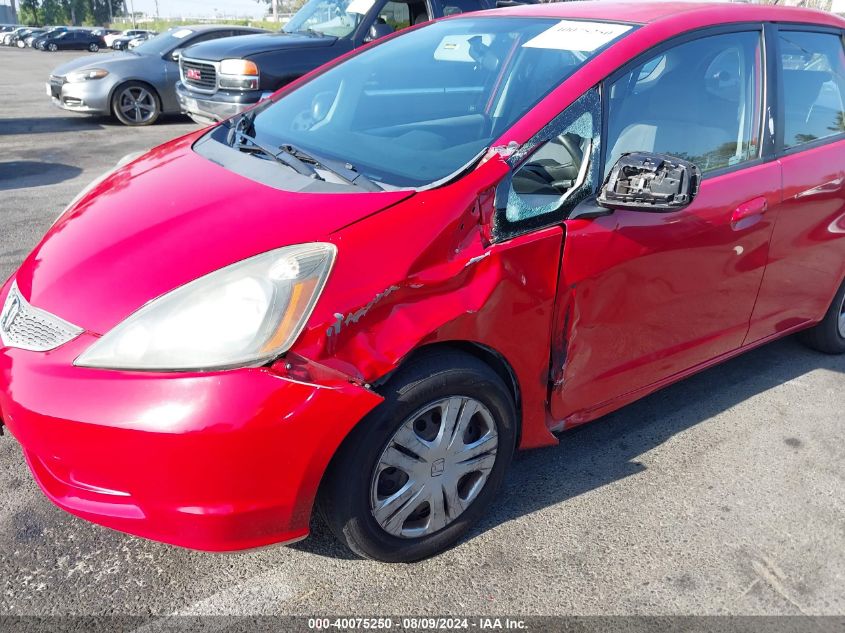 2010 Honda Fit VIN: JHMGE8H28AC037848 Lot: 40075250