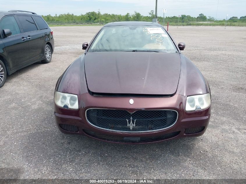 2006 Maserati Quattroporte Executive Gt/Sport Gt VIN: ZAMCE39A860025082 Lot: 40075253