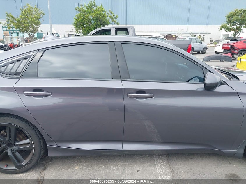 VIN 1HGCV2F30JA030298 2018 HONDA ACCORD SPORT