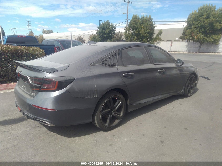 VIN 1HGCV2F30JA030298 2018 HONDA ACCORD SPORT