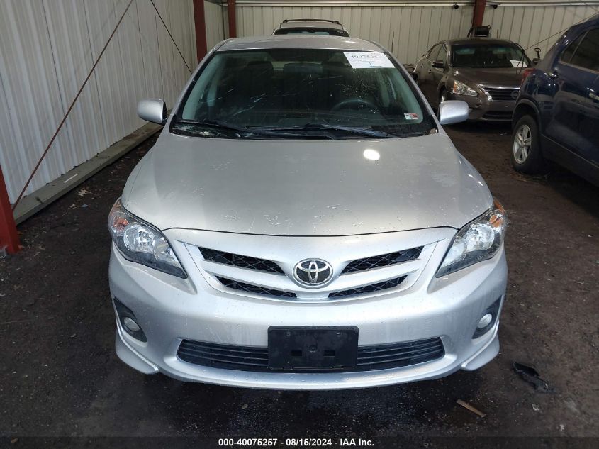 2011 Toyota Corolla S VIN: 2T1BU4EE7BC654950 Lot: 40075257