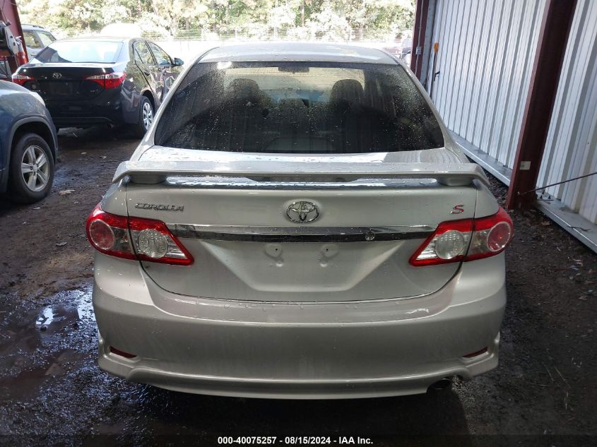 2011 Toyota Corolla S VIN: 2T1BU4EE7BC654950 Lot: 40075257