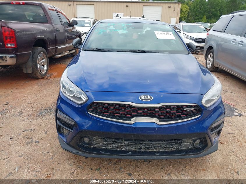 2020 Kia Forte Gt VIN: 3KPF44AC3LE161730 Lot: 40075279