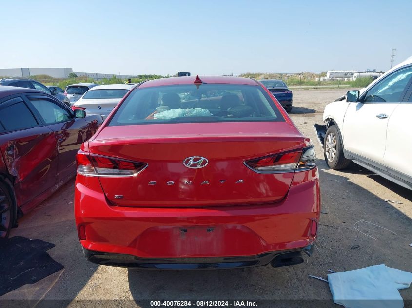 2019 Hyundai Sonata Se VIN: 5NPE24AF2KH772256 Lot: 40075284