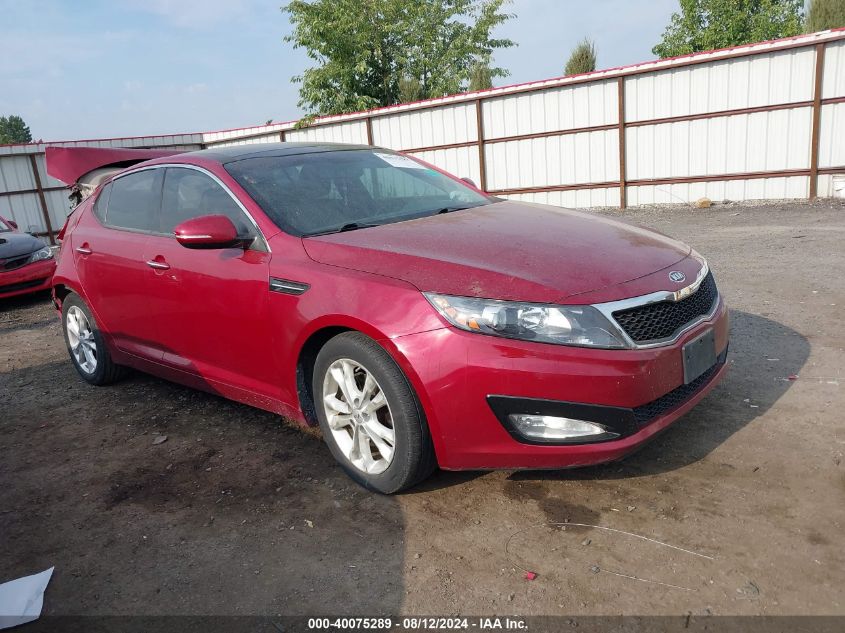 2012 Kia Optima Ex VIN: 5XXGN4A75CG053086 Lot: 40075289