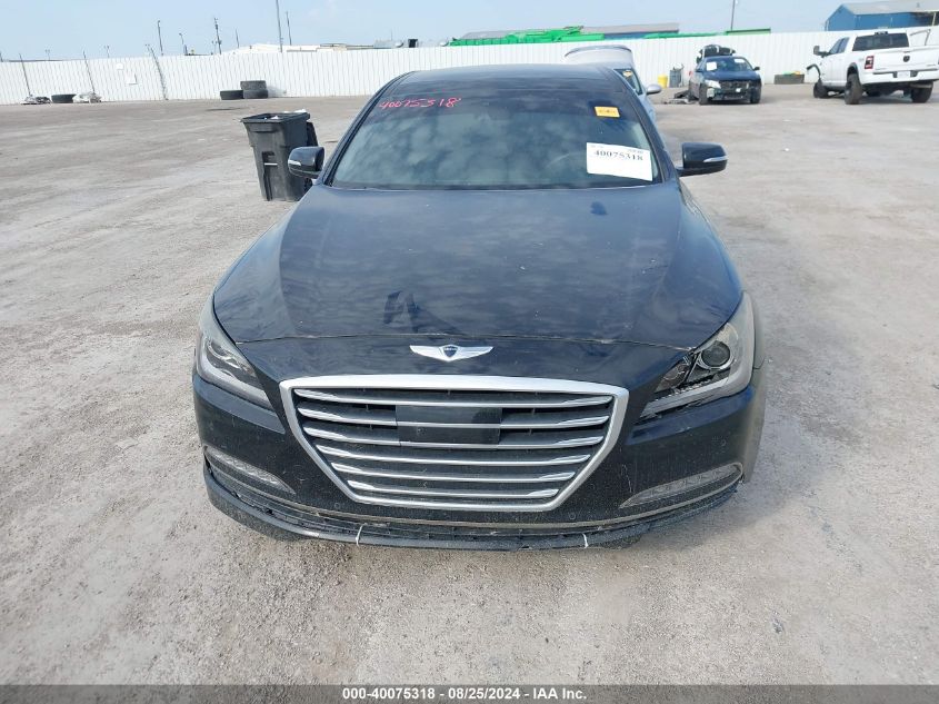 2015 Hyundai Genesis 5.0 VIN: KMHGN4JF0FU036083 Lot: 40075318