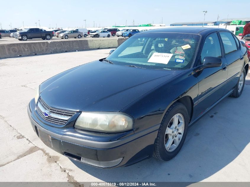 2003 Chevrolet Impala Ls VIN: 2G1WH55K939319149 Lot: 40075319