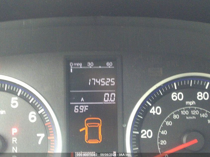 2008 Honda Cr-V Ex VIN: JHLRE48578C007508 Lot: 40075343