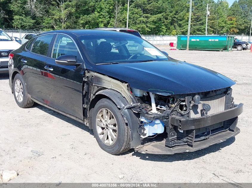 2016 Kia Optima Lx VIN: 5XXGT4L30GG029686 Lot: 40075356