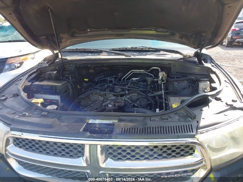 2011 Dodge Durango Crew VIN: 1D4RD4GG7BC695037 Lot: 40075403