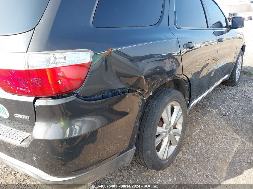 2011 Dodge Durango Crew VIN: 1D4RD4GG7BC695037 Lot: 40075403