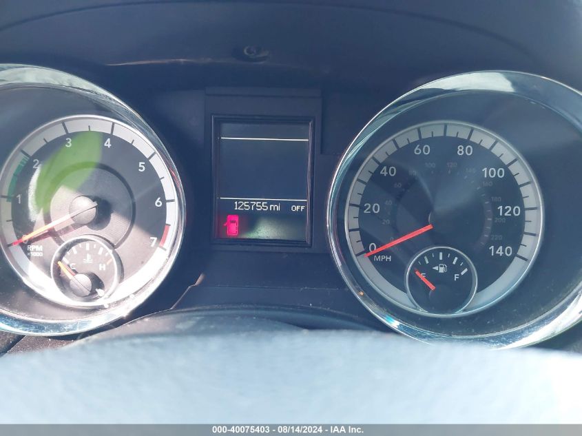 2011 Dodge Durango Crew VIN: 1D4RD4GG7BC695037 Lot: 40075403