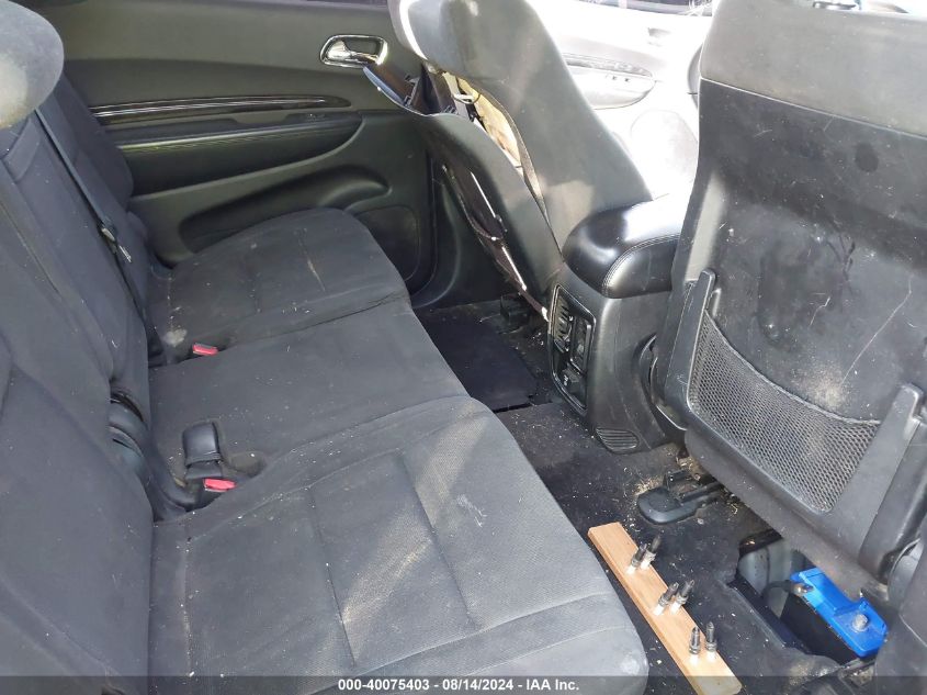 2011 Dodge Durango Crew VIN: 1D4RD4GG7BC695037 Lot: 40075403