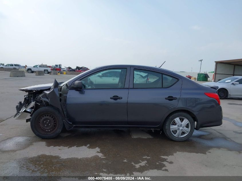 2015 Nissan Versa 1.6 S+ VIN: 3N1CN7AP4FL852885 Lot: 40075405