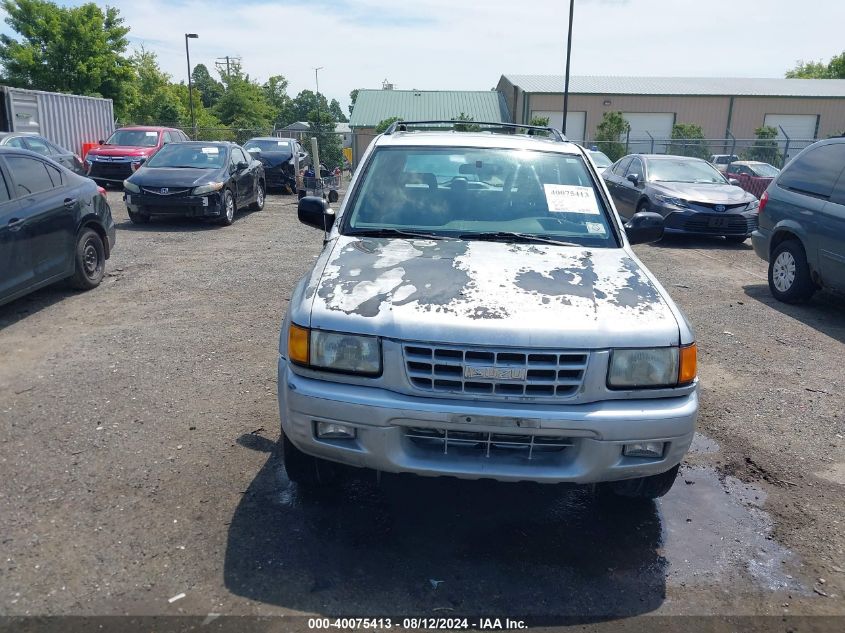 1998 Isuzu Rodeo Ls/S VIN: 4S2CK58W6W4370372 Lot: 40075413