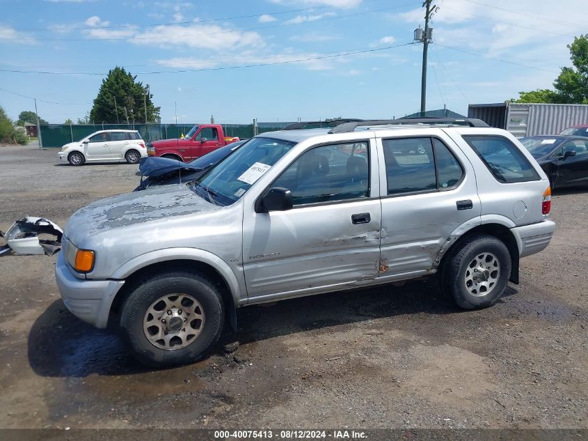 1998 Isuzu Rodeo Ls/S VIN: 4S2CK58W6W4370372 Lot: 40075413