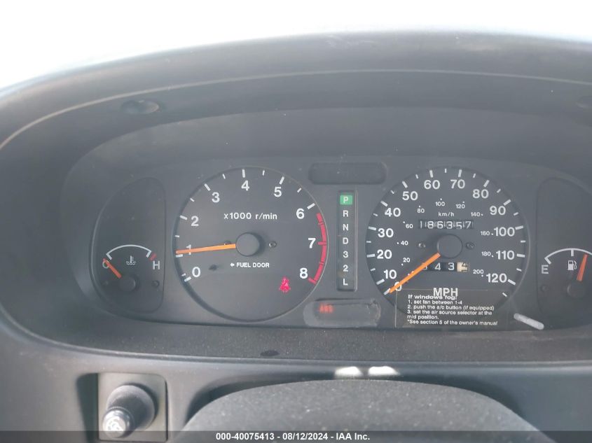 1998 Isuzu Rodeo Ls/S VIN: 4S2CK58W6W4370372 Lot: 40075413