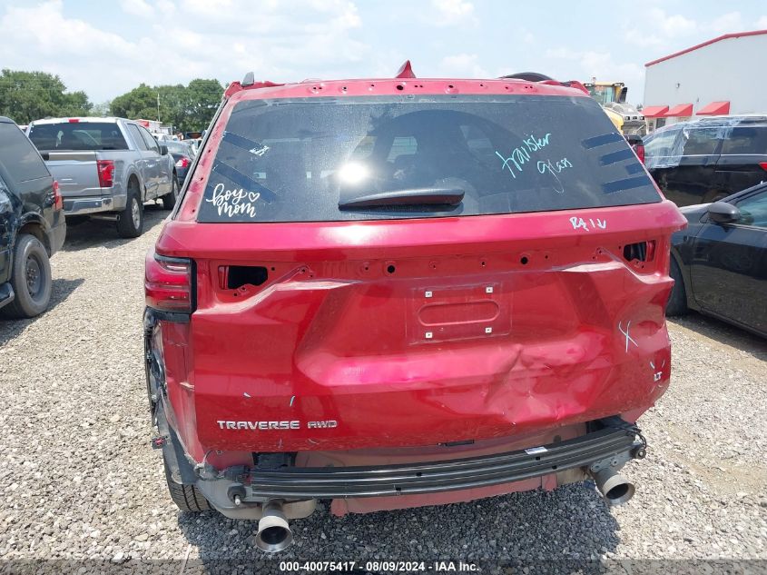 2023 Chevrolet Traverse Awd Lt Cloth VIN: 1GNEVGKW3PJ136670 Lot: 40075417