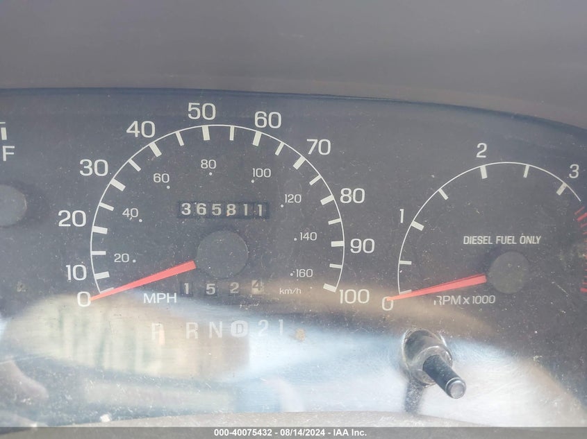 1999 Ford F-250 Lariat/Xl/Xlt VIN: 1FTNW21F3XEA07590 Lot: 40075432