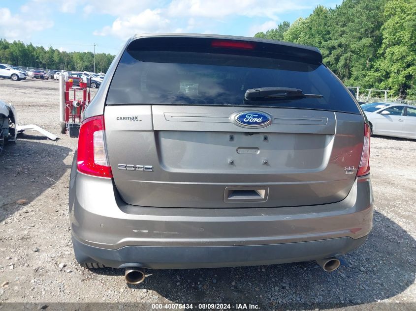 2013 Ford Edge Sel VIN: 2FMDK4JCXDBE29769 Lot: 40075434