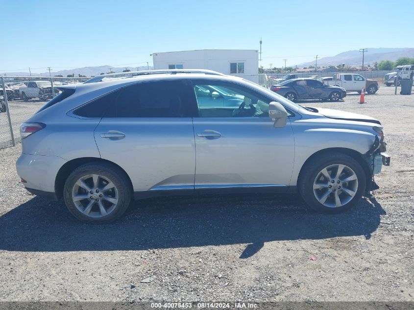 2012 Lexus Rx 350 VIN: 2T2ZK1BA8CC079985 Lot: 40075453