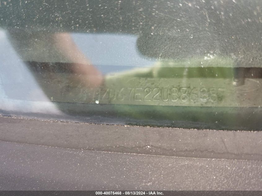 2002 Ford Explorer Sport Trac VIN: 1FMZU67E22UB86387 Lot: 40075468