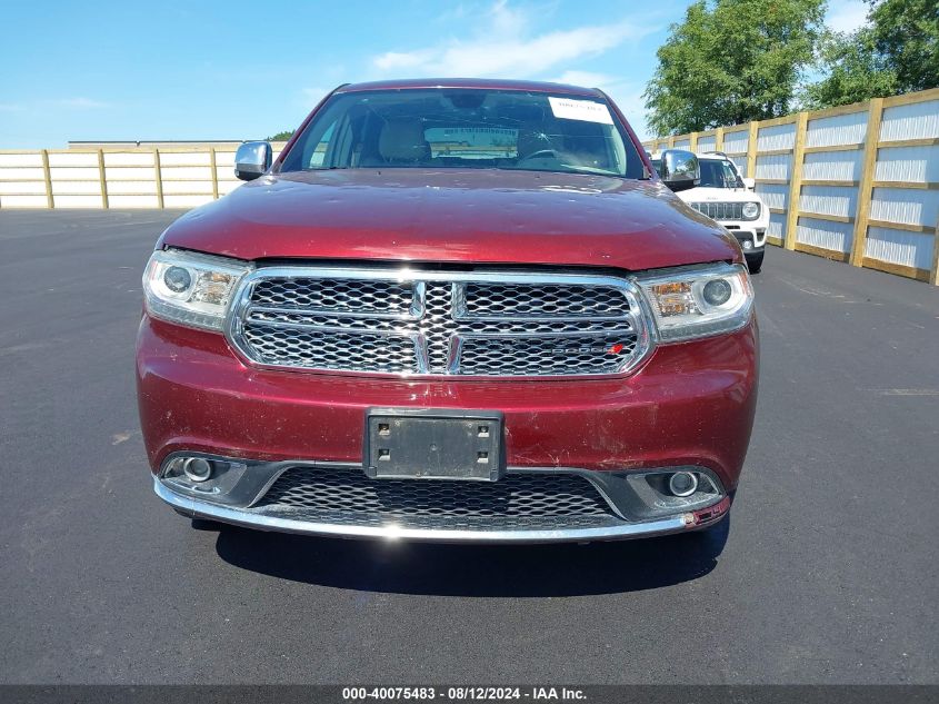 2016 Dodge Durango Citadel VIN: 1C4RDJEG4GC308966 Lot: 40075483