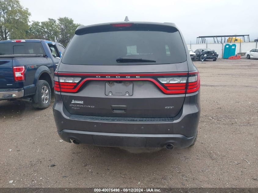 2017 Dodge Durango Gt Awd VIN: 1C4RDJDG4HC657256 Lot: 40075498