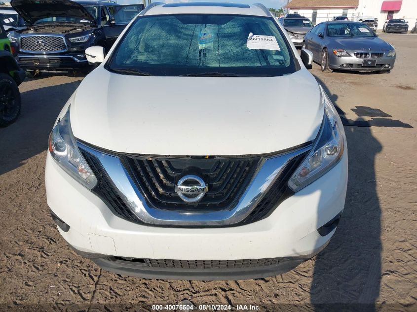 2018 Nissan Murano Platinum VIN: 5N1AZ2MGXJN123558 Lot: 40075504