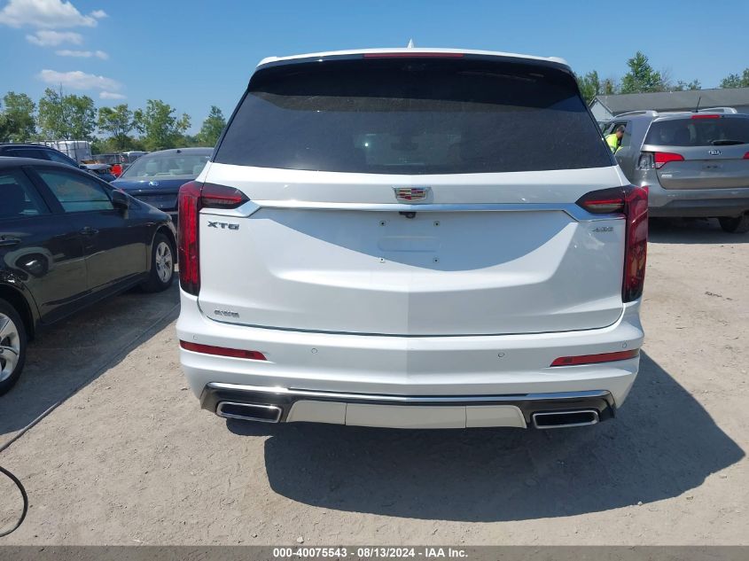 2020 Cadillac Xt6 Awd Premium Luxury VIN: 1GYKPDRS6LZ100078 Lot: 40075543