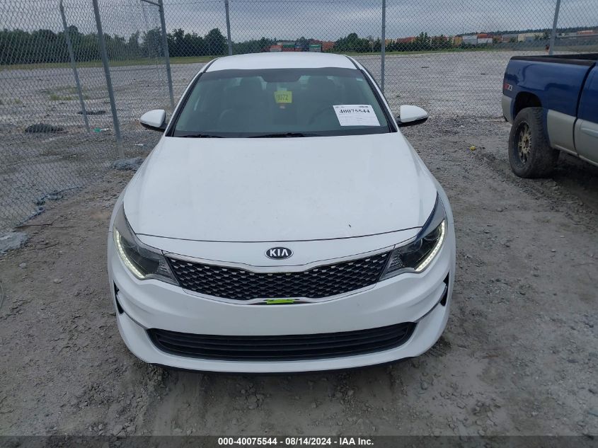 2018 Kia Optima Ex VIN: 5XXGU4L38JG243779 Lot: 40075544