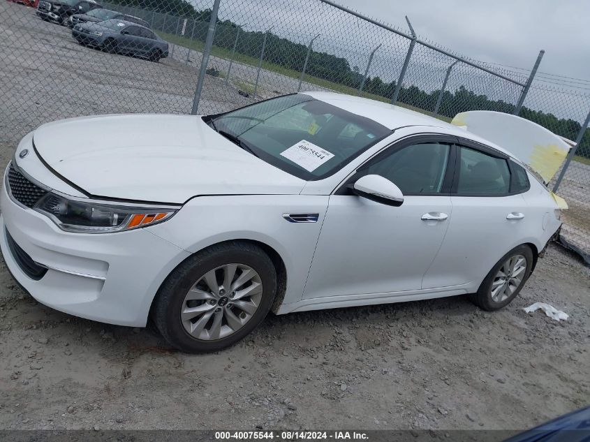 2018 KIA OPTIMA EX - 5XXGU4L38JG243779