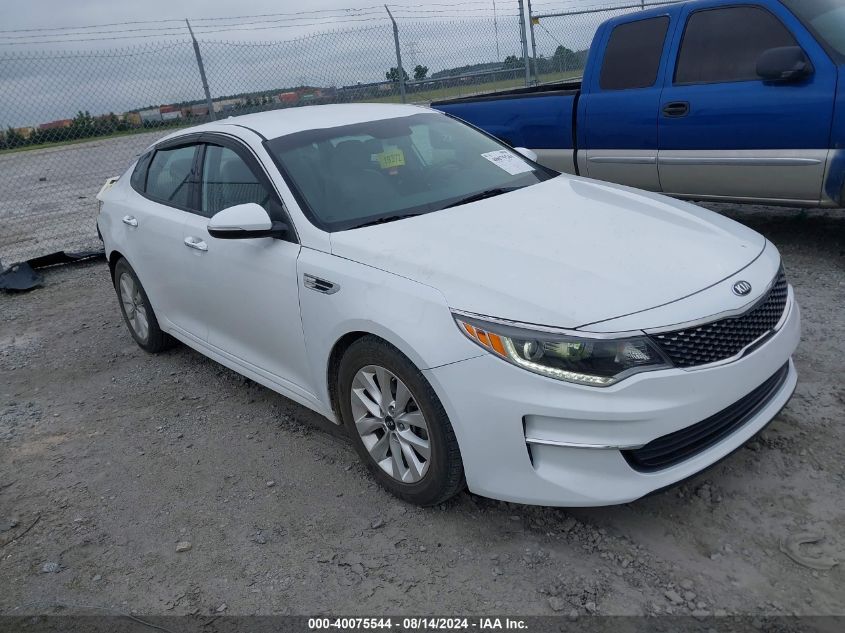 2018 KIA OPTIMA EX - 5XXGU4L38JG243779