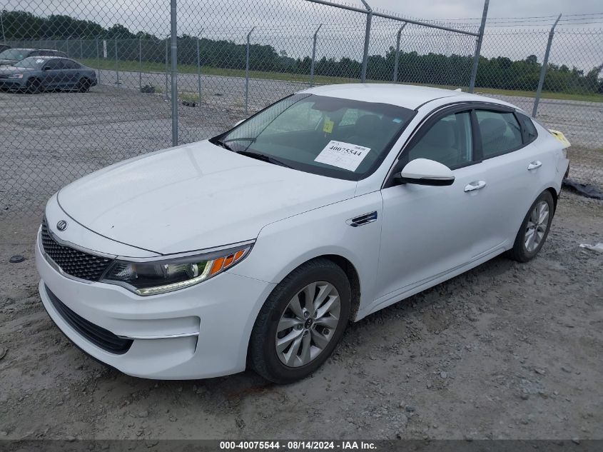 2018 KIA OPTIMA EX - 5XXGU4L38JG243779