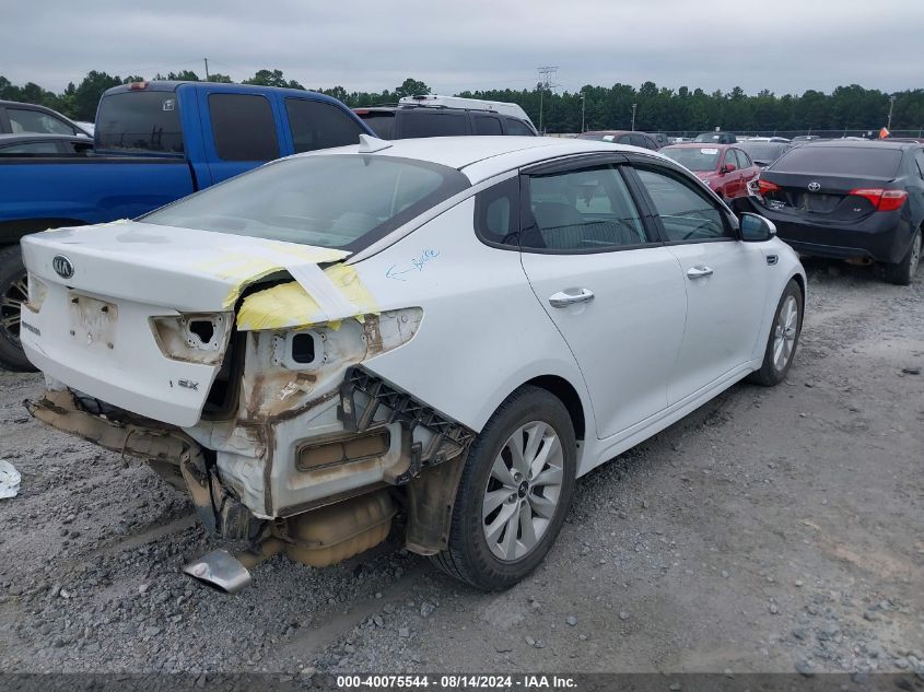 2018 KIA OPTIMA EX - 5XXGU4L38JG243779