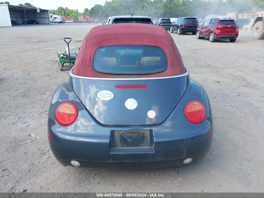 2005 Volkswagen New Beetle Gls VIN: 3VWCM31Y55M358509 Lot: 40075549