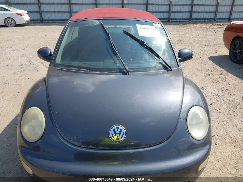 2005 Volkswagen New Beetle Gls VIN: 3VWCM31Y55M358509 Lot: 40075549