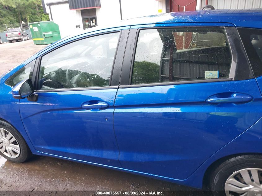 2016 Honda Fit Lx VIN: JHMGK5H59GS001540 Lot: 40075557